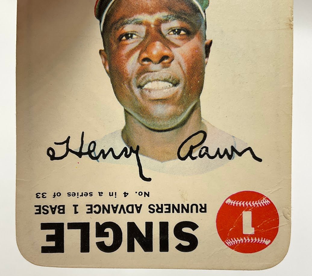 Hank Aaron 1968 Topps Game #4 Atlanta Braves VG-EX #2