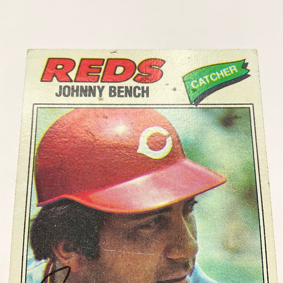 Johnny Bench 1977 Topps #70 Cincinnati Reds VG-EX