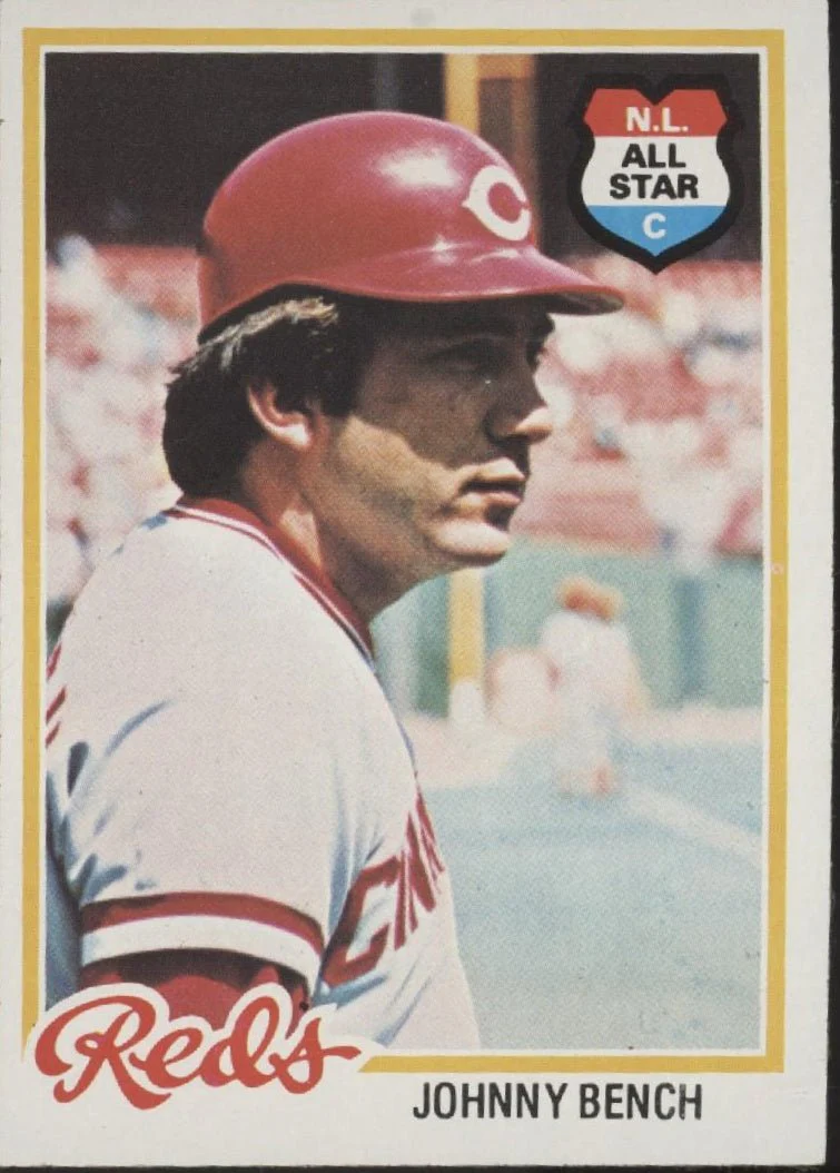 Johnny Bench 1978 Topps #700 Cincinnati Reds EX
