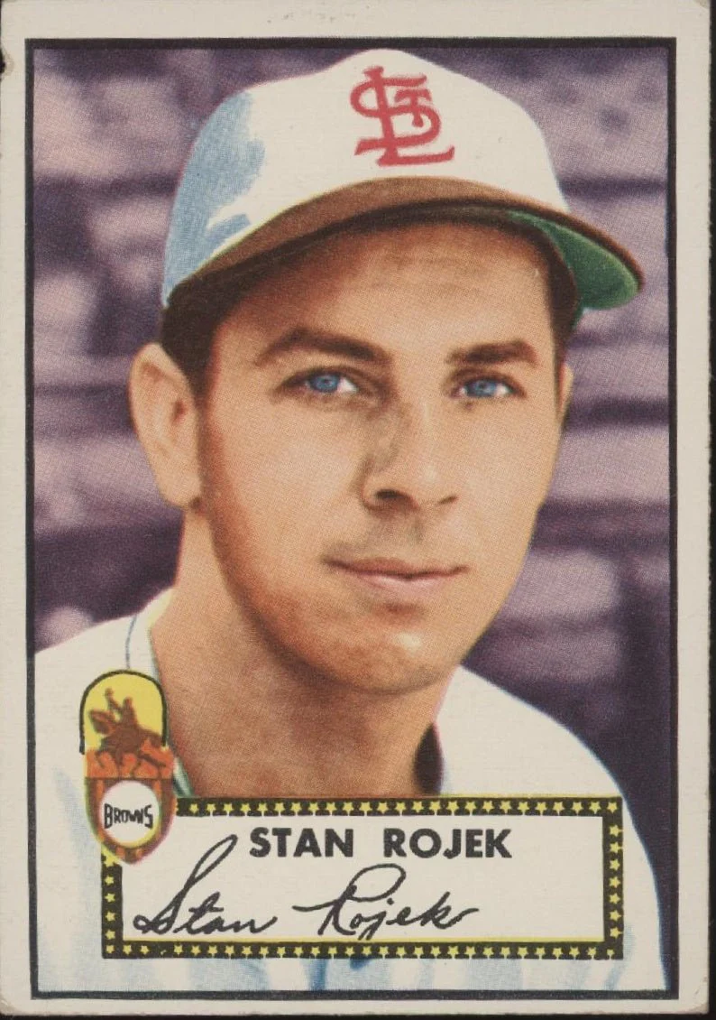 Stan Rojek 1952 Topps #163 St. Louis Browns VG