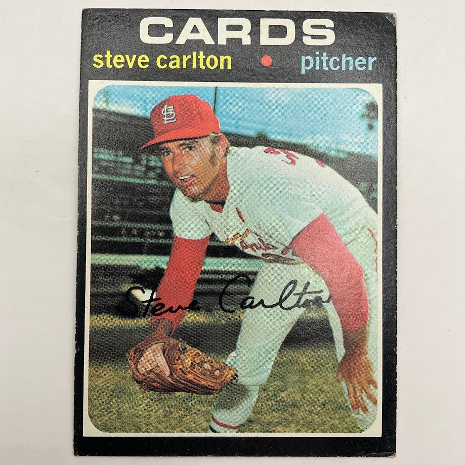 Steve Carlton 1971 Topps #55 St. Louis Cardinals VG-EX #2