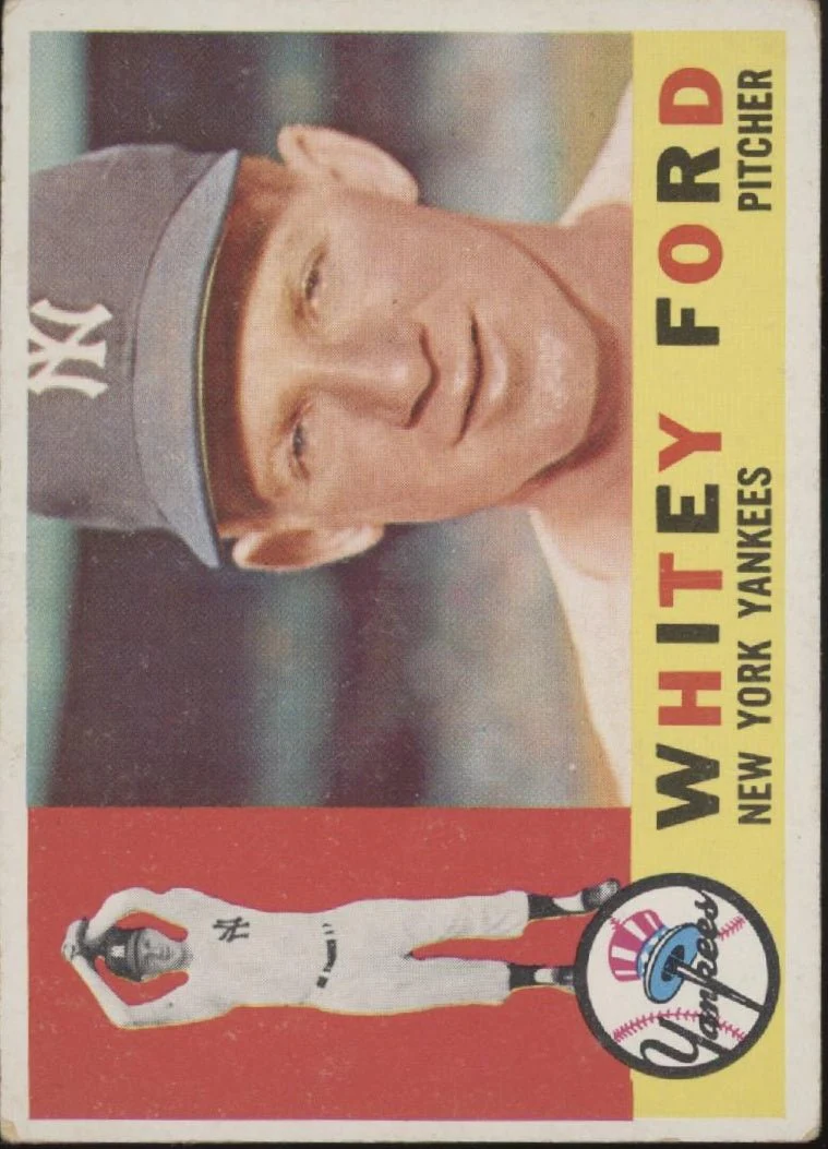 Whitey Ford 1960 Topps #35 New York Yankees VG #1