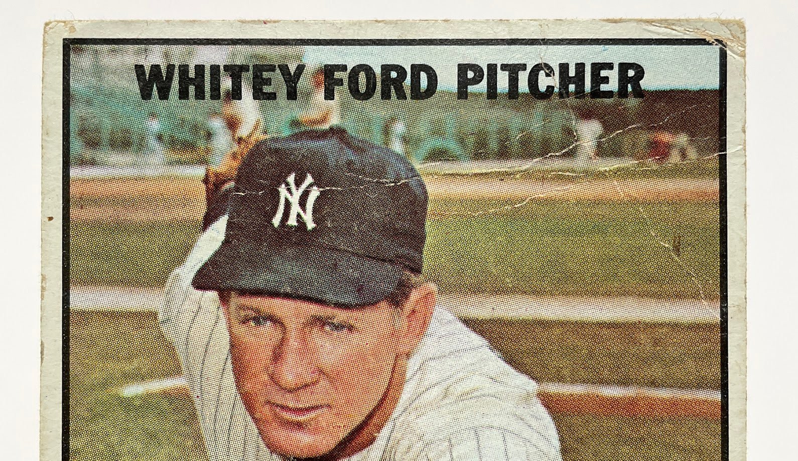 Whitey Ford 1967 Topps #5 New York Yankees VG