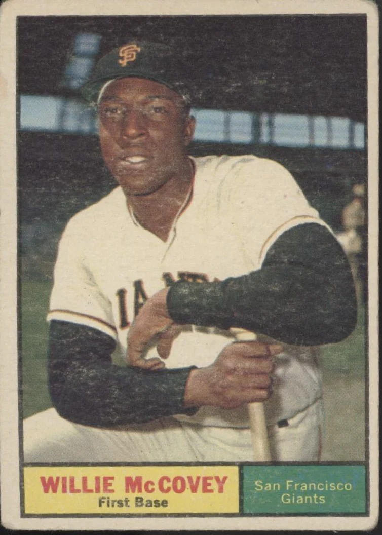 Willie McCovey 1961 Topps #517 San Francisco Giants VG-EX