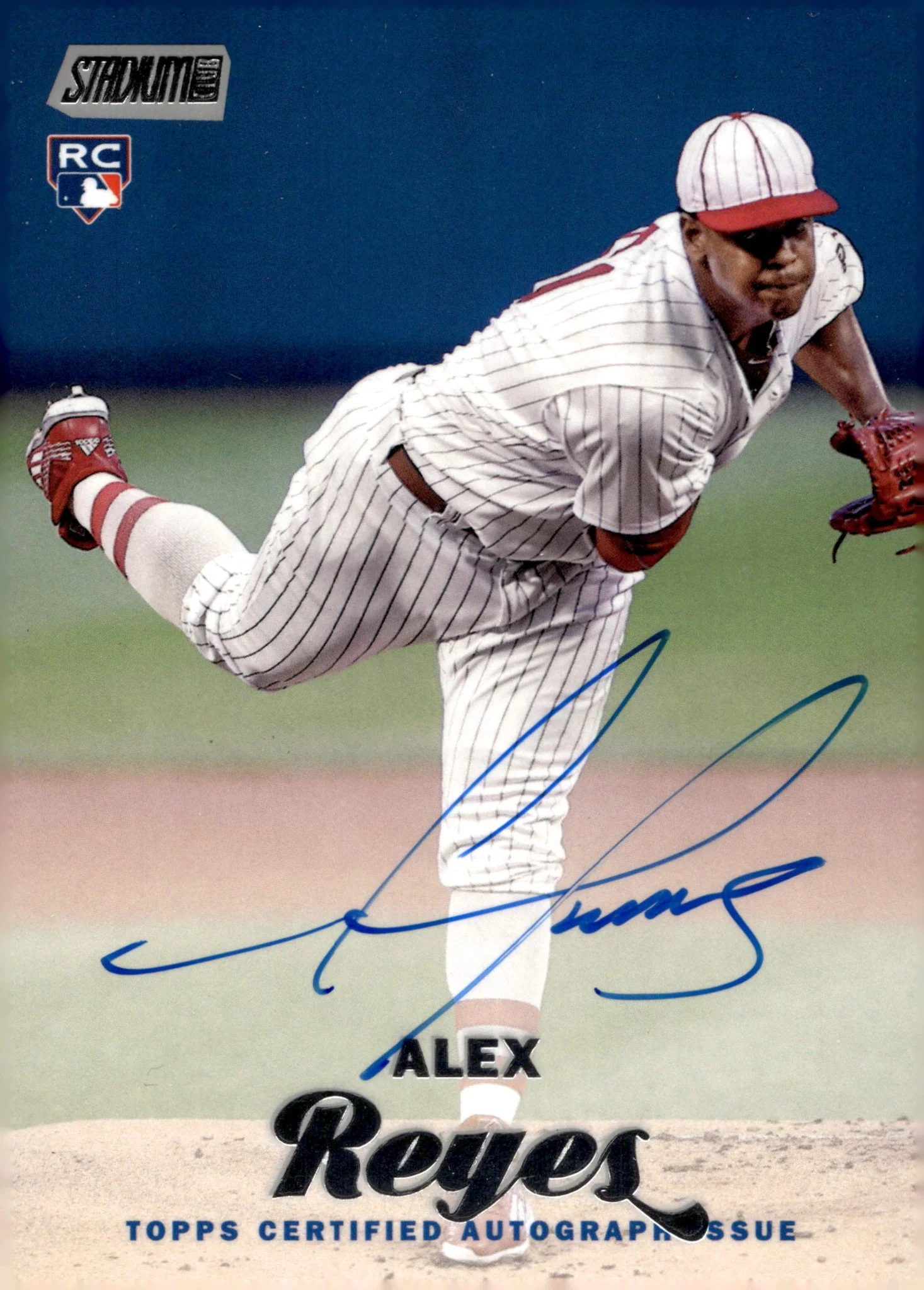 Alex Reyes 2017 Topps Stadium Club RC Auto #SCA-AR