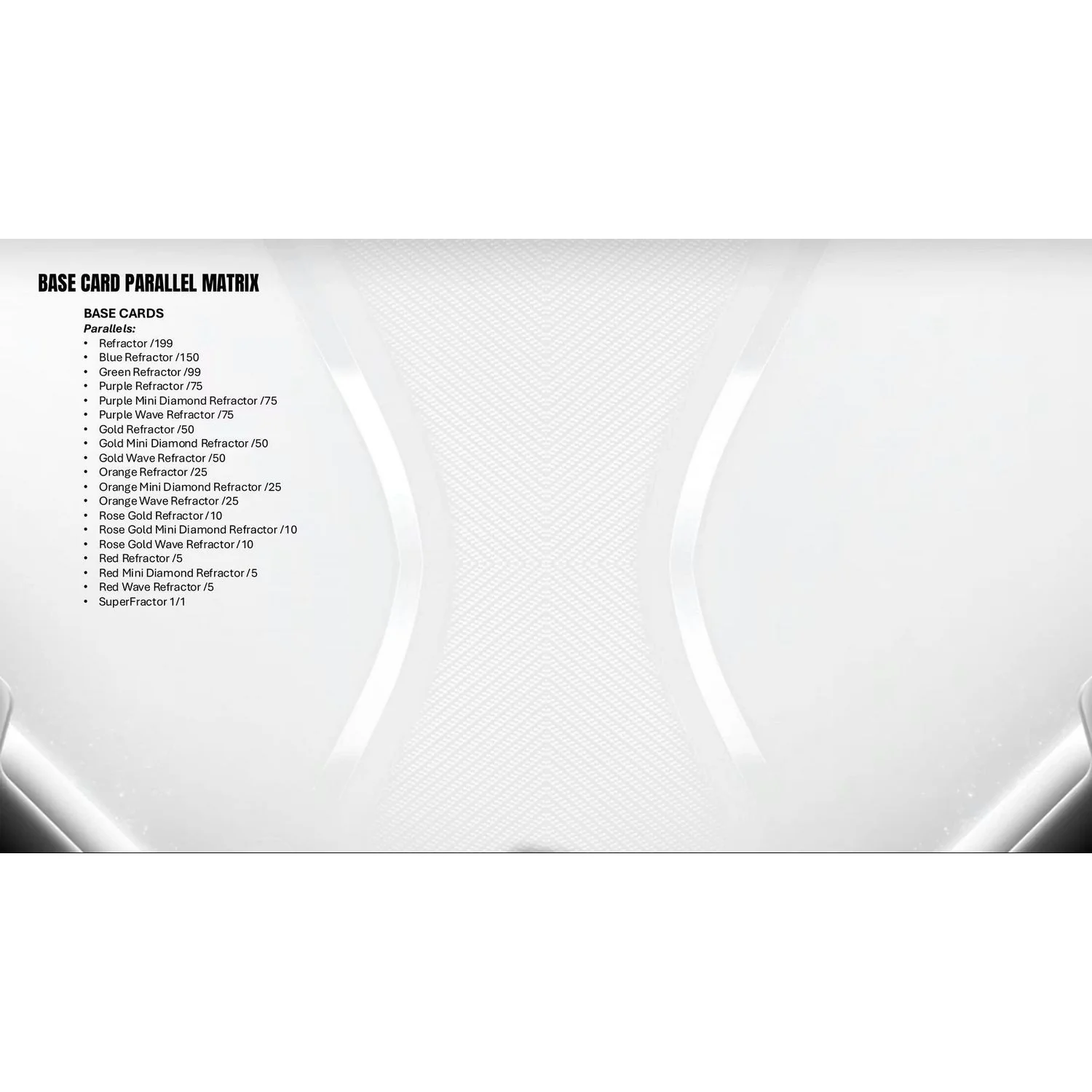 2026 Topps Chrome Black Baseball Hobby Box