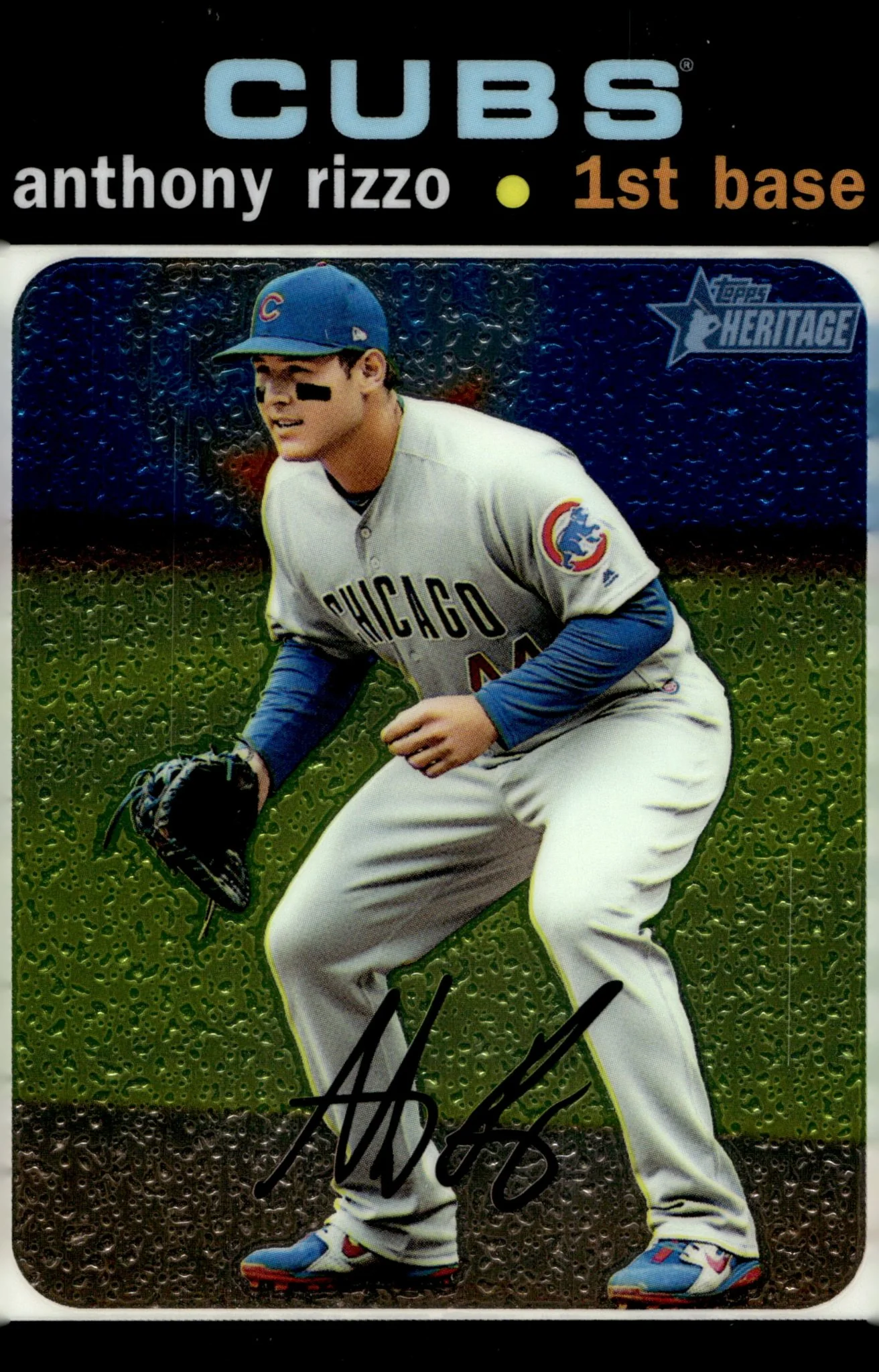 Anthony Rizzo 2020 Topps Chrome Heritage 819/999 #THC-373