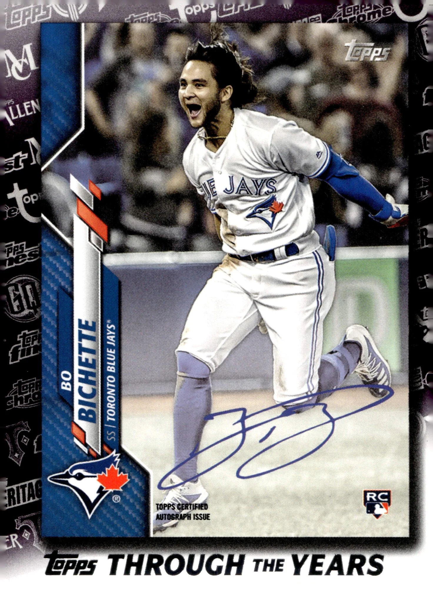 Bo Bichette 2021 Topps Through the Years #TTY-30