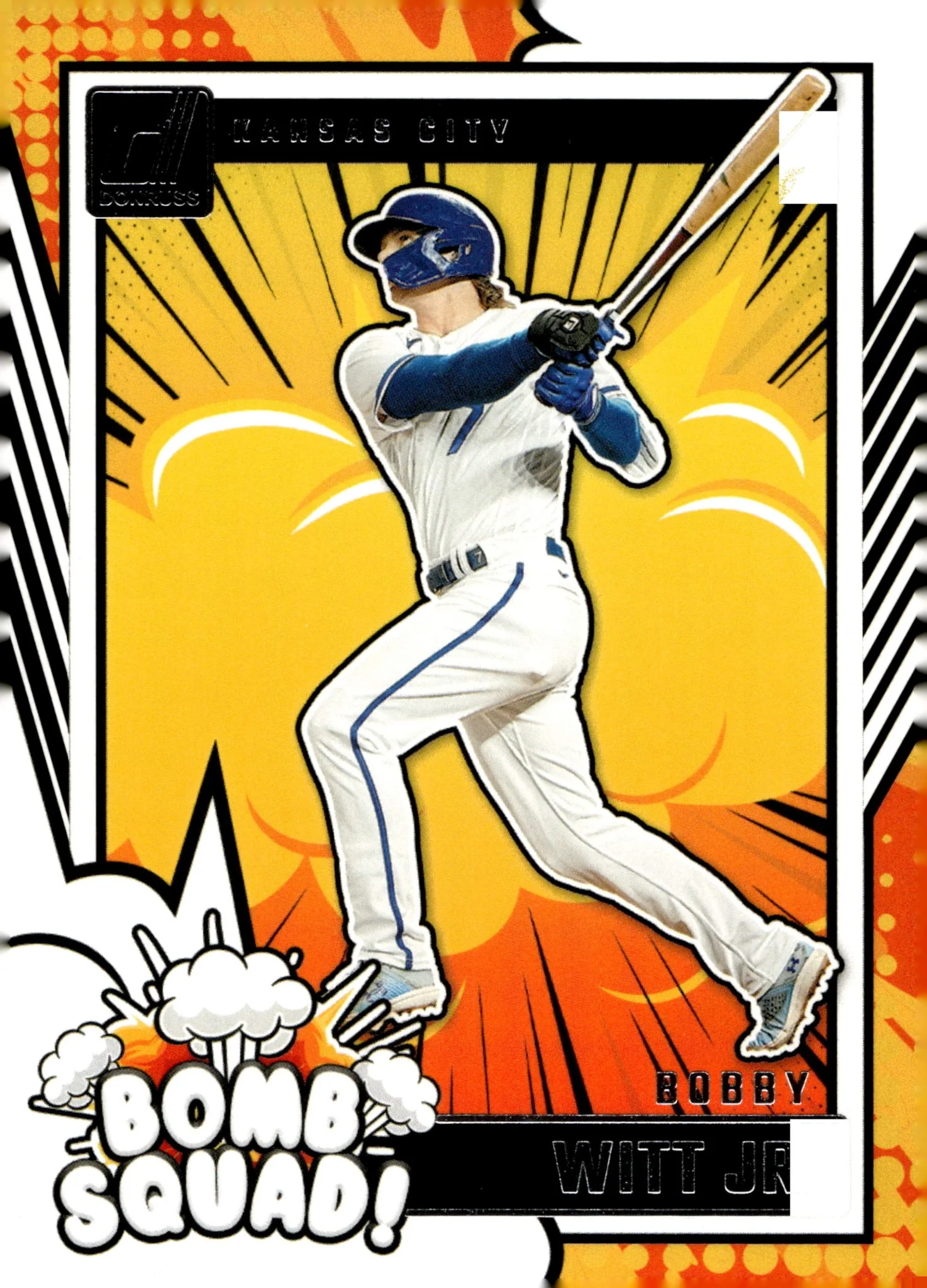 Bobby Witt Jr. 2024 Panini Donruss Bomb Squad! #13 #1