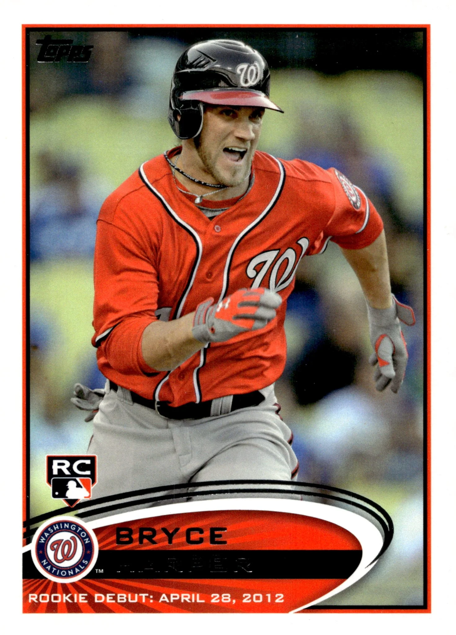 Bryce Harper 2012 Topps Update Series RC #US183