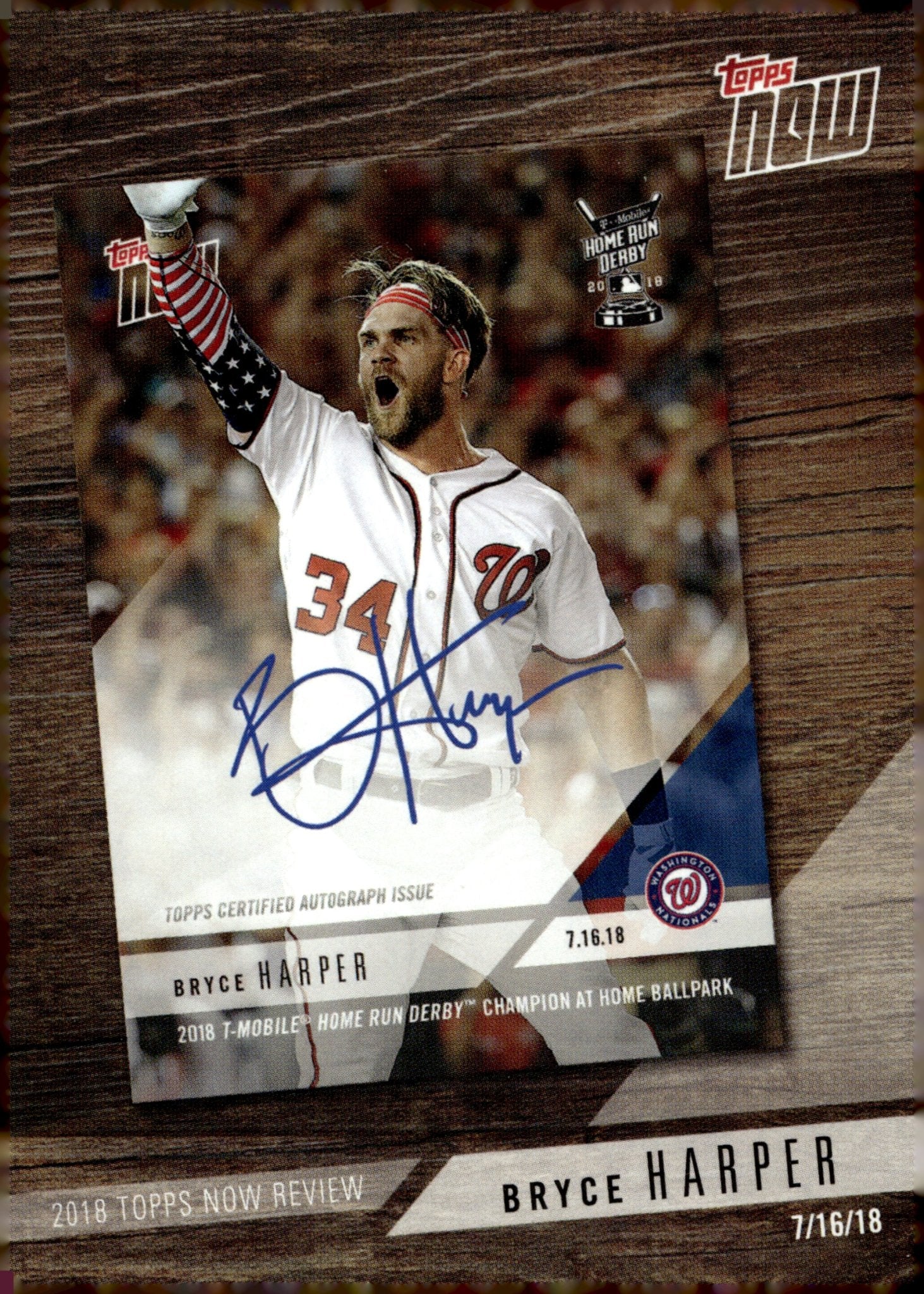 Bryce Harper 2019 Topps Now Review #TN-6