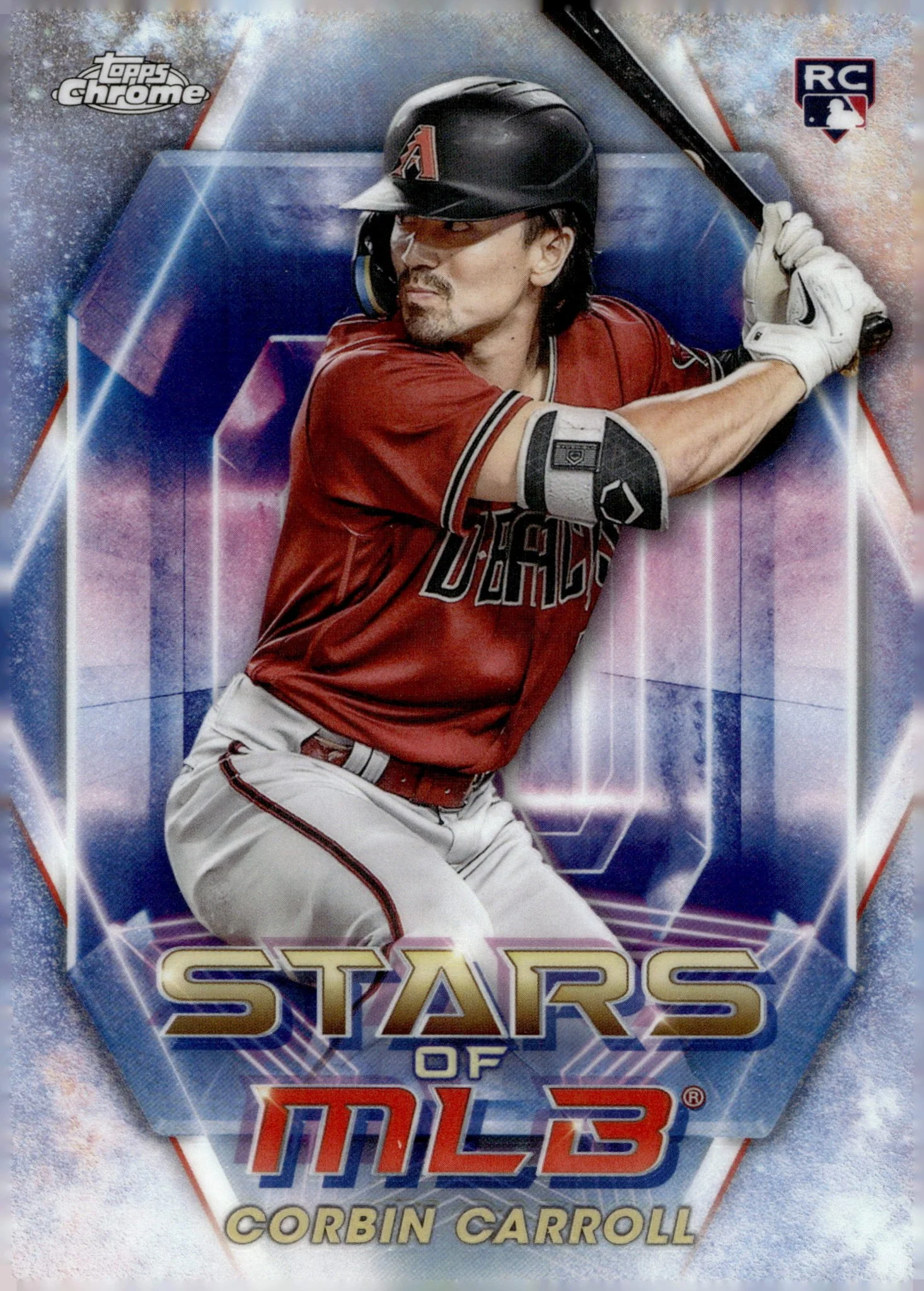 Corbin Carroll 2024 Topps Chrome Stars of MLB Refractor RC #SMLBC-34