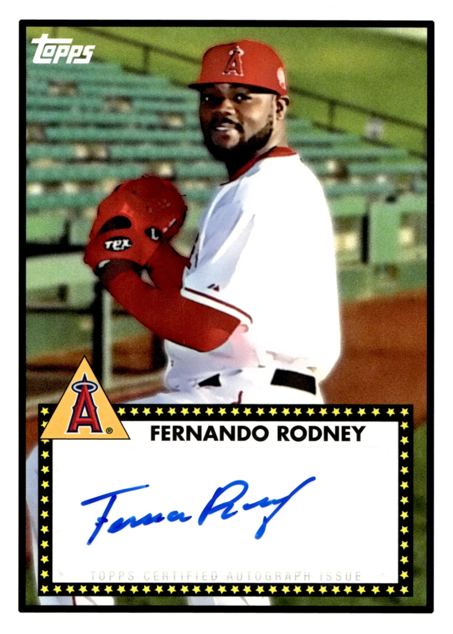 Fernando Rodney 2011 Topps Lineage '52 Auto #52A-FR