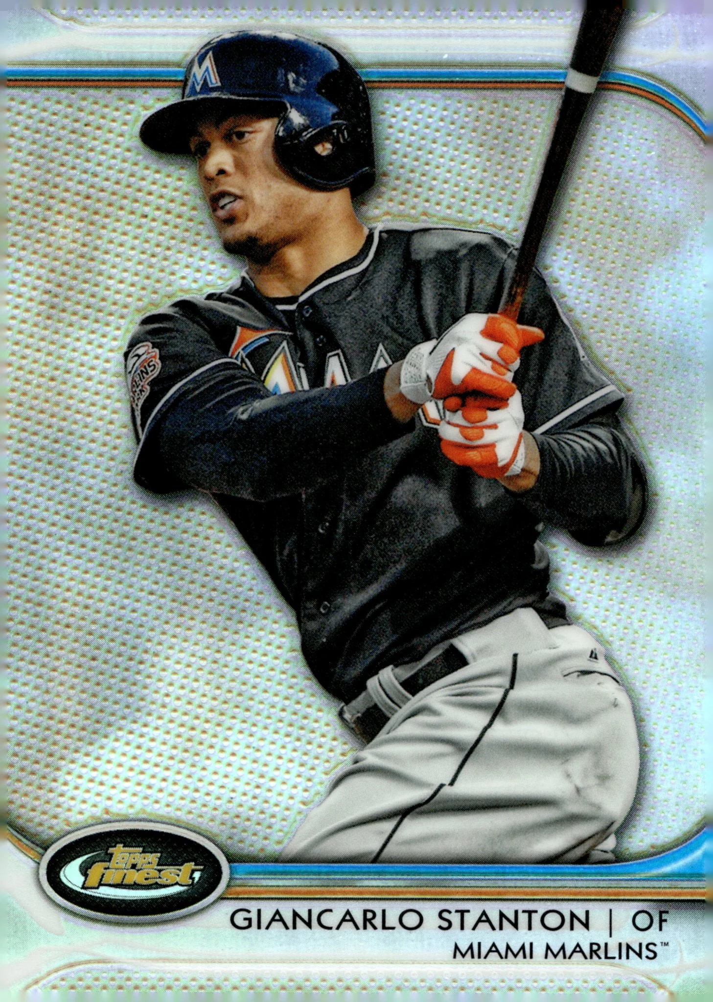 Giancarlo Stanton 2012 Topps Finest Refractor #9
