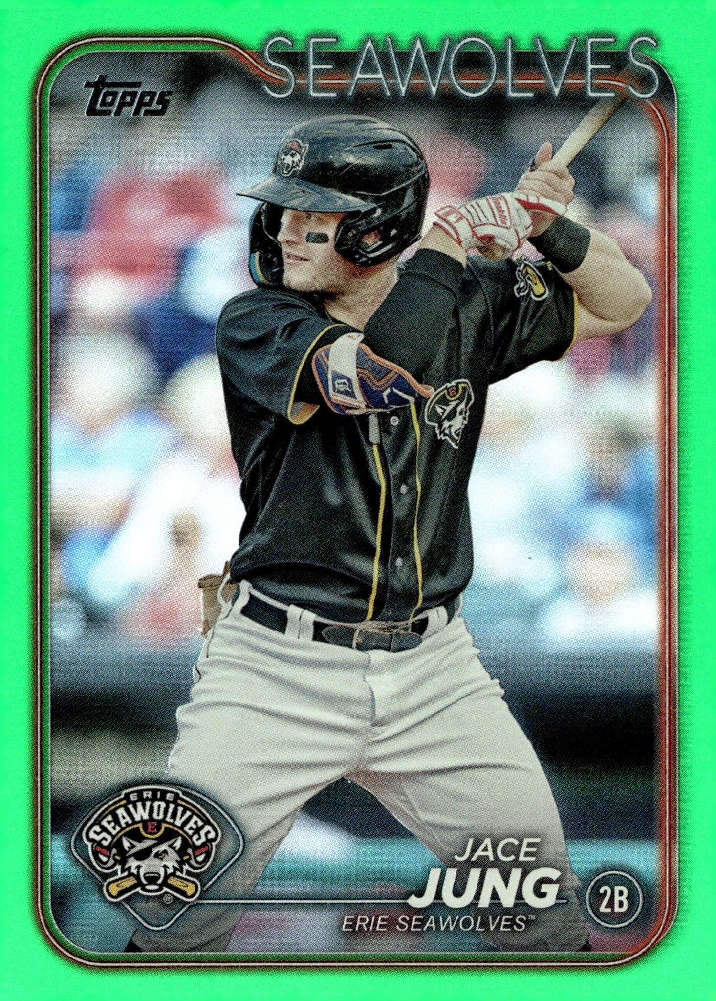 Jace Jung 2024 Topps Pro Debut Green Foil 01/99 #PD-94