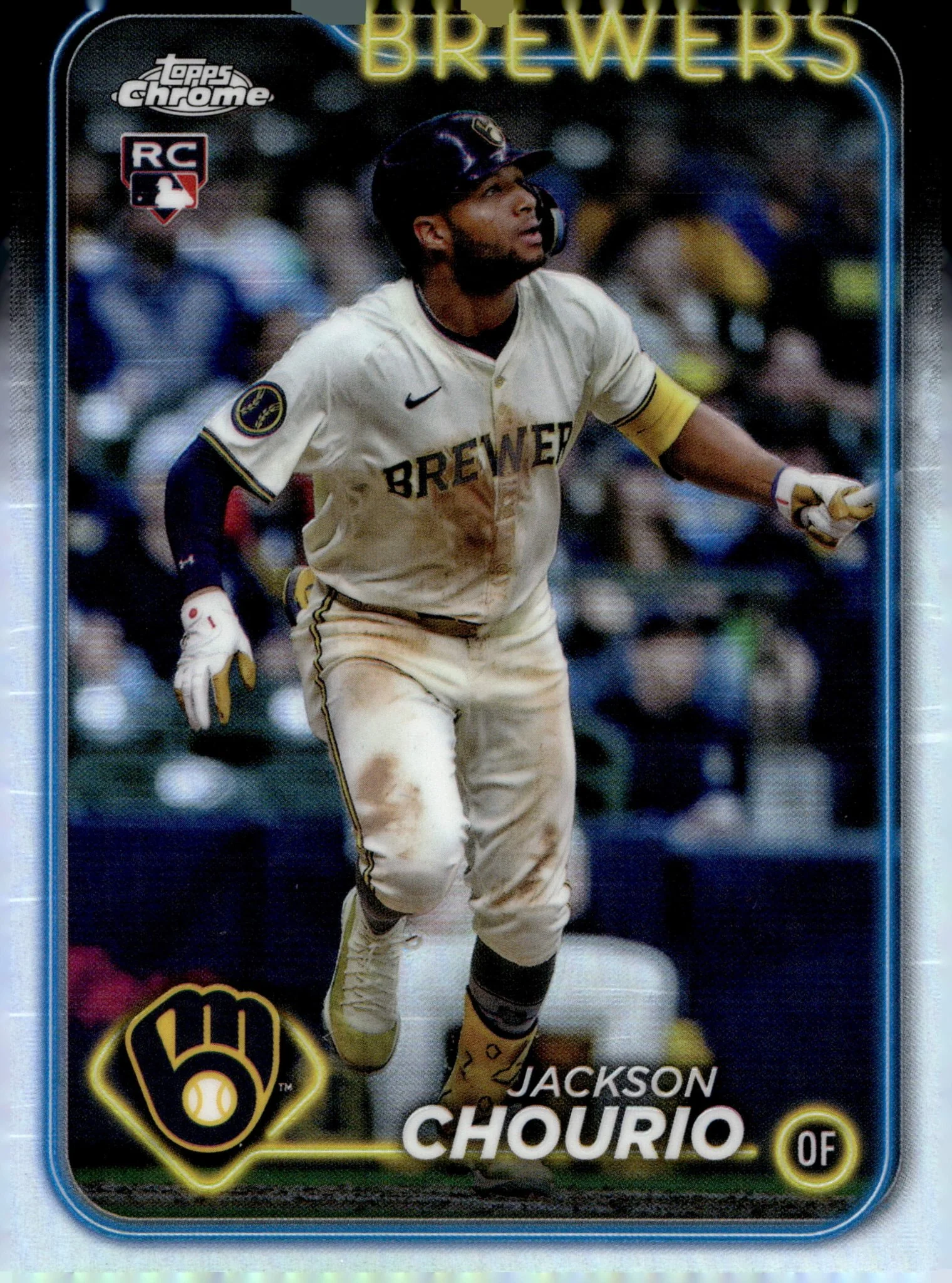 Jackson Chourio 2024 Topps Chrome Refractor RC #USC18