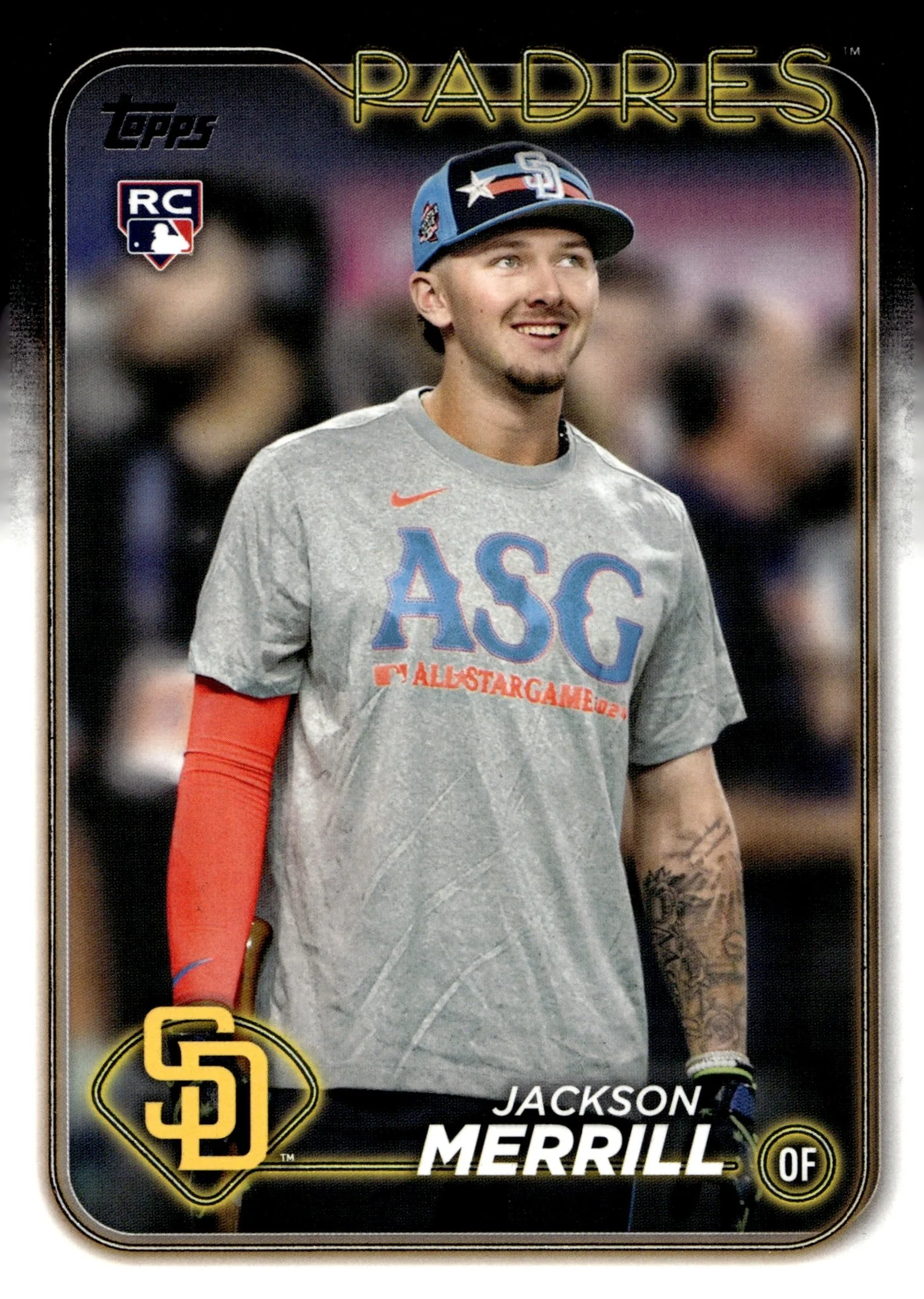Jackson Merrill 2024 Topps Update Series RC #ASG-49 #2