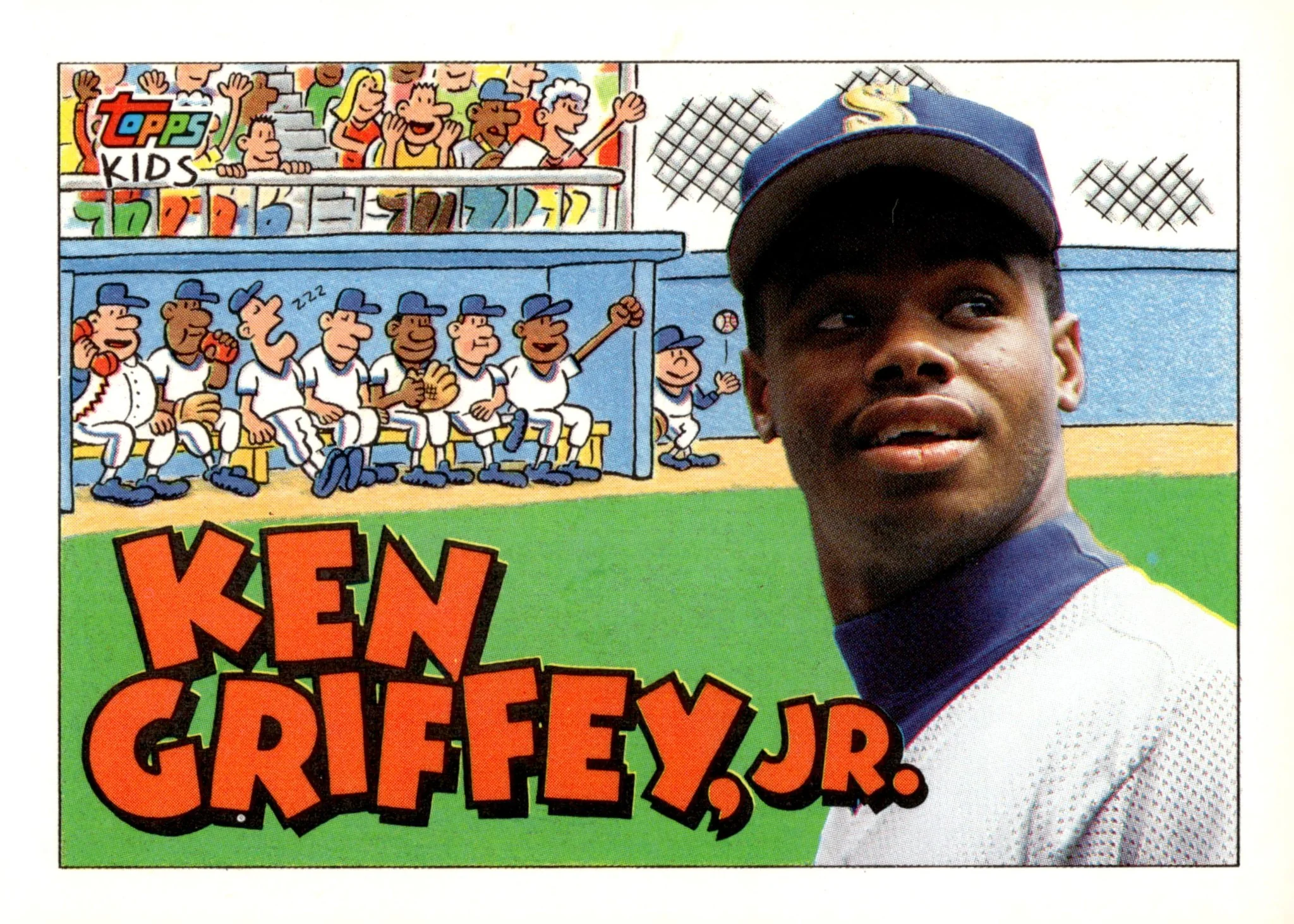 Ken Griffey Jr. 1992 Topps Kids #122