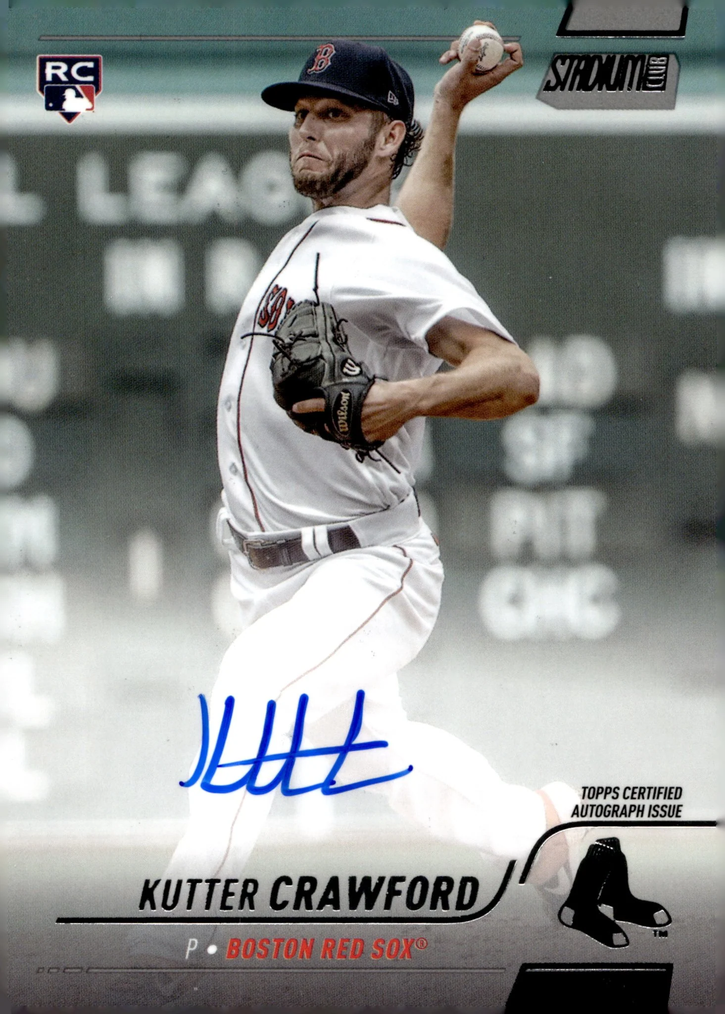 Kutter Crawford 2022 Topps Stadium Club RC Auto #SCBA-KCR