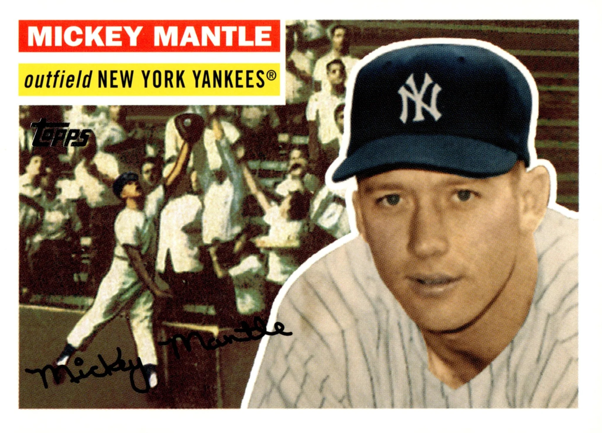 Mickey Mantle 2006 Topps Mickey Mantle Story #MM58