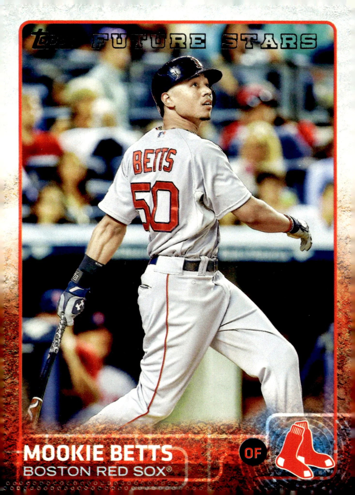 Mookie Betts 2015 Topps Series 2 Future Stars #389