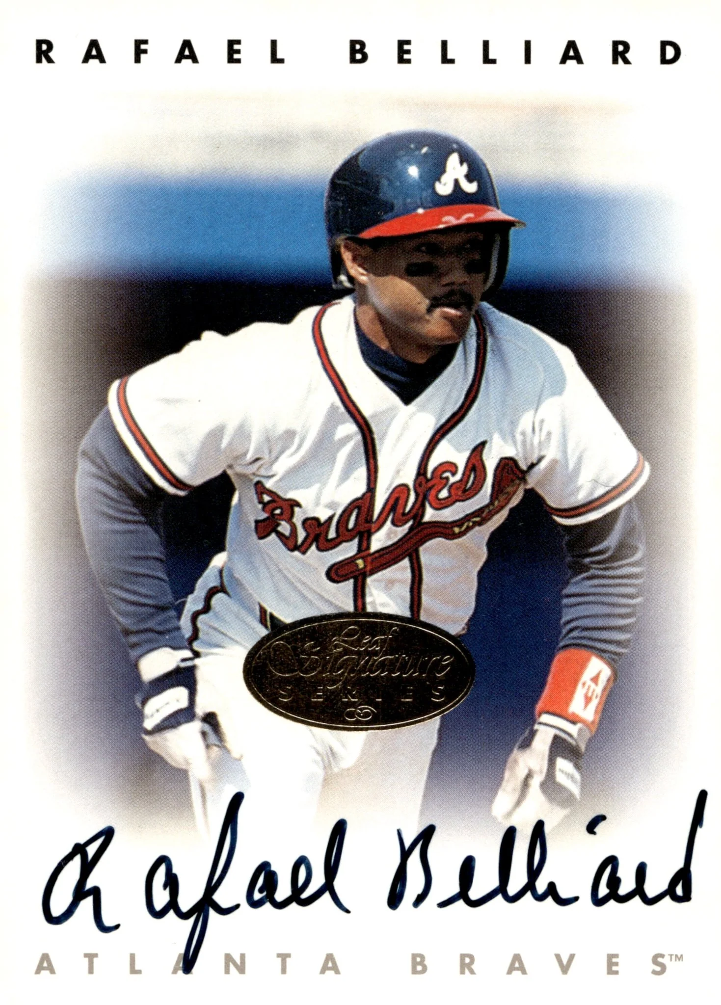 Rafael Belliard 1996 Leaf Signature Series Auto