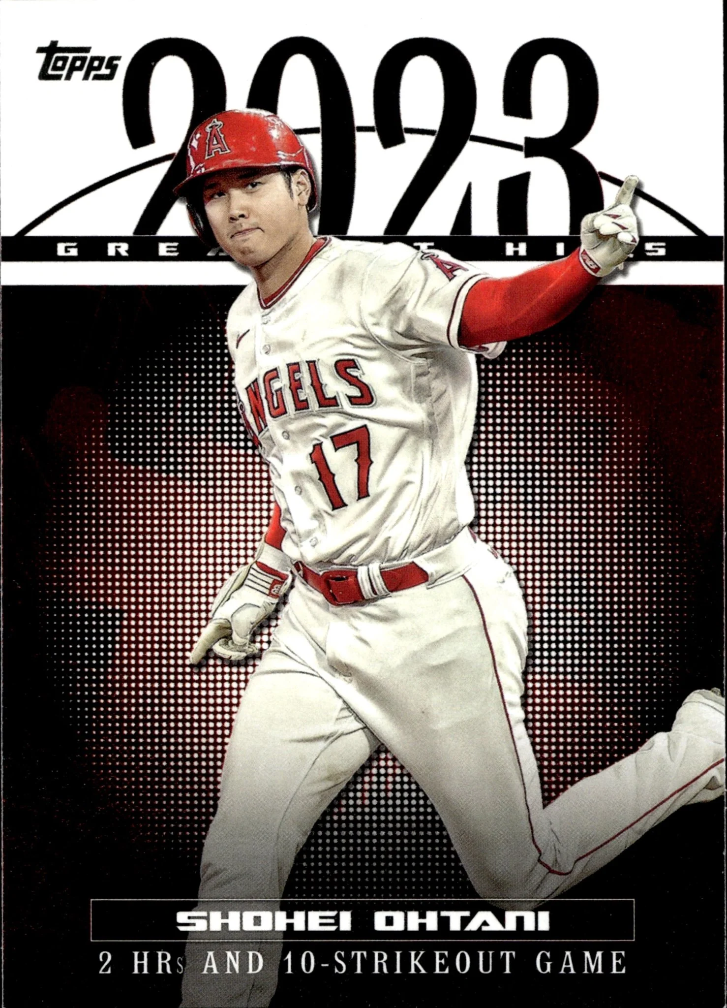 Shohei Ohtani 2024 Topps Series 1 '23 Greatest Hits #23GH-13