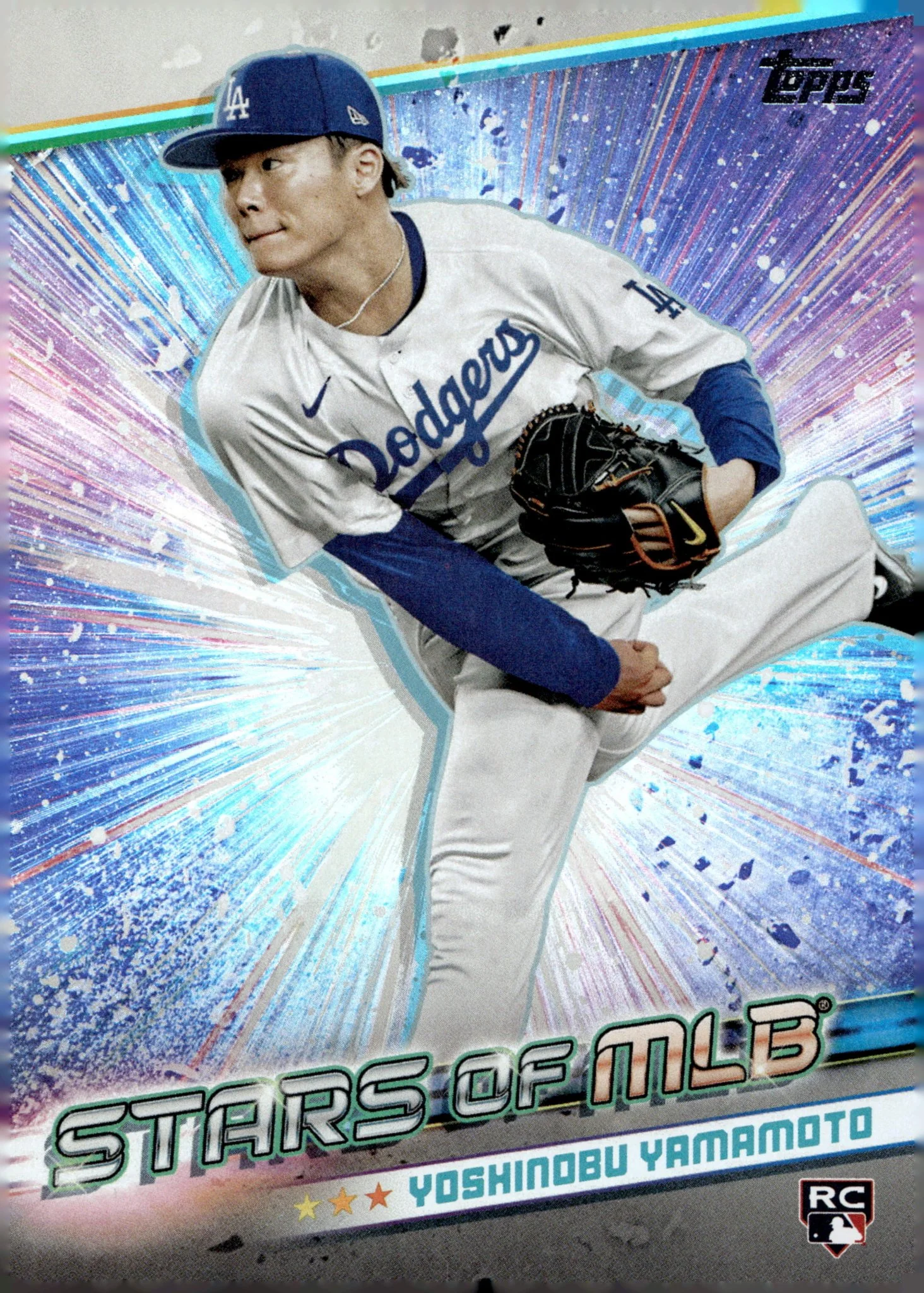 Yoshinobu Yamamoto 2024 Topps Series 2 Stars of MLB Foil RC #SMLB-57 #1