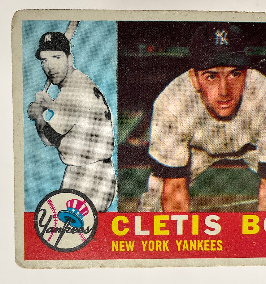 1239-cletis-boyer-1960-topps-109-new-york-yankees-gd-4.jpg Cletis Boyer 1960 Topps #109 New York Yankees GD