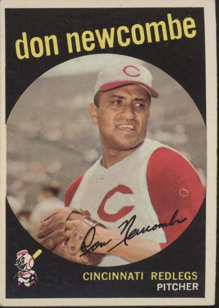 Don Newcombe 1959 Topps #312 Cincinnati Redlegs EX