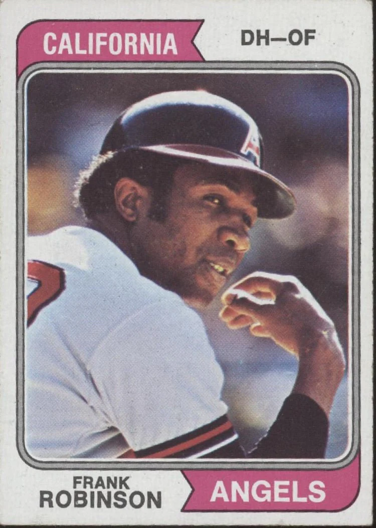 Frank Robinson 1974 Topps #55 California Angels VG-EX