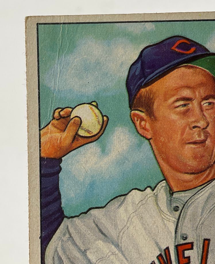 George Tebbetts 1952 Bowman #124 Cleveland Indians VG-EX