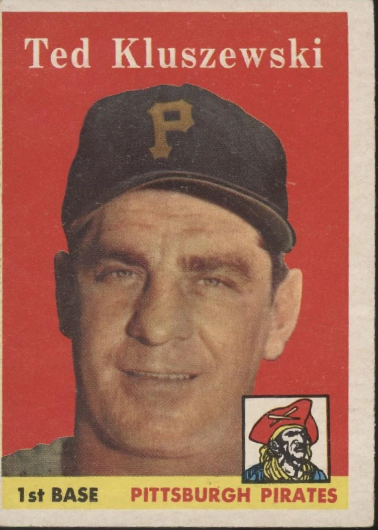 Ted Kluszewski 1958 Topps #178 Pittsburgh Pirates VG-EX