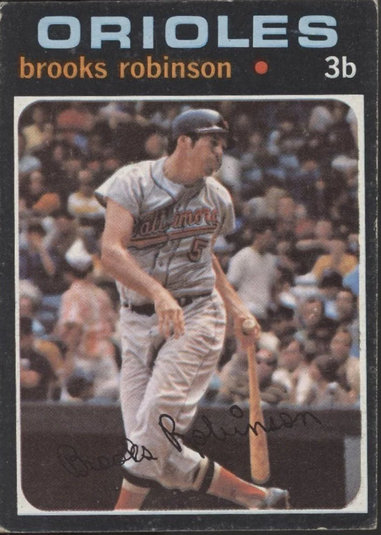 Brooks Robinson 1971 Topps #300 Baltimore Orioles VG #1