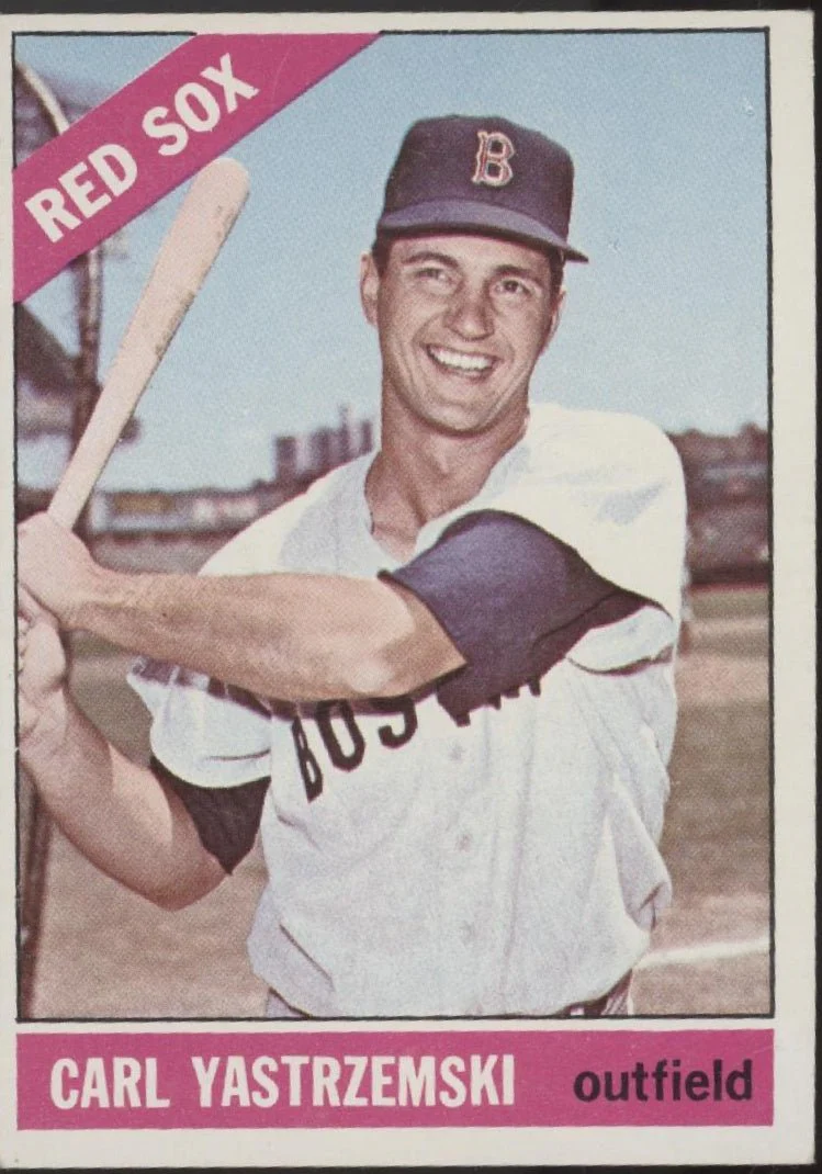 Carl Yastrzemski 1966 Topps #70 Boston Red Sox VG-EX