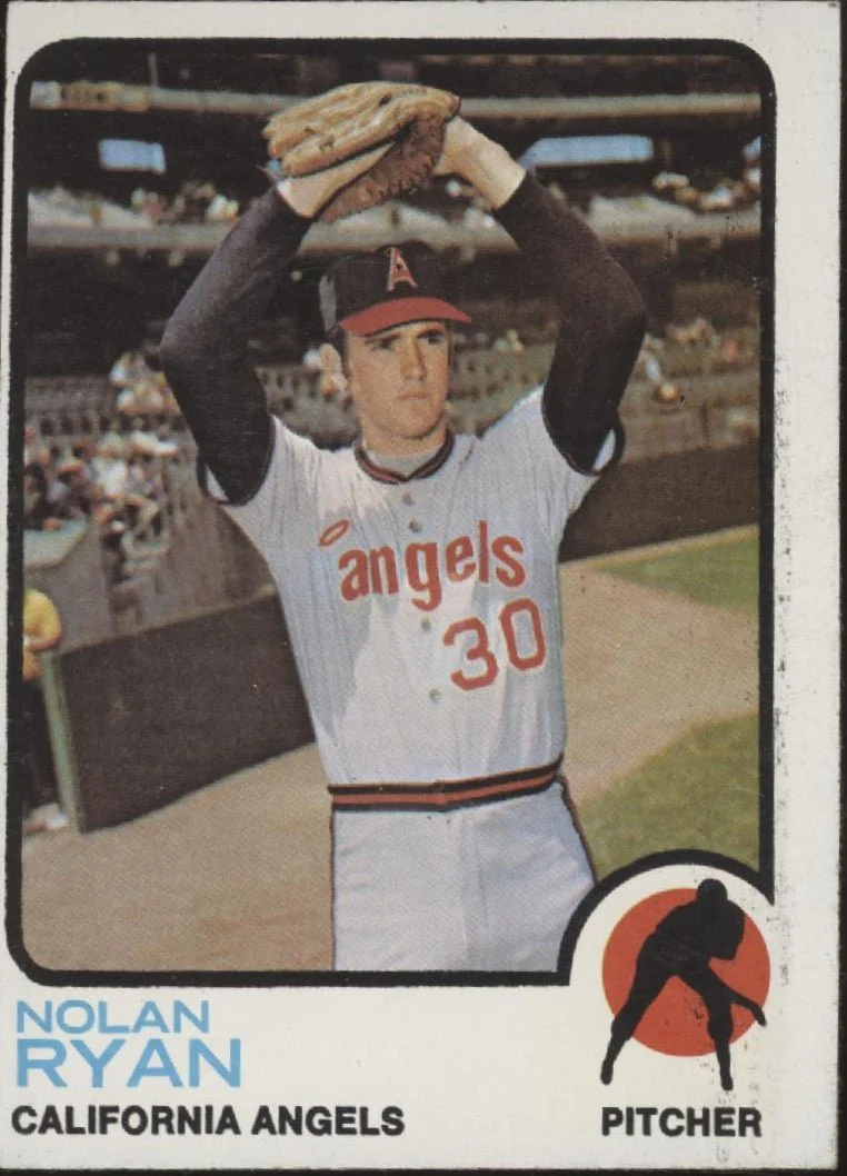 Nolan Ryan 1973 Topps #220 California Angels VG-EX #1
