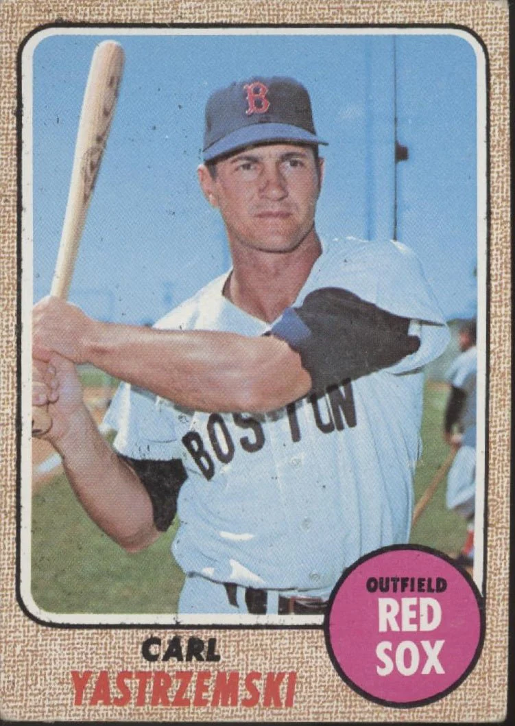 Carl Yastrzemski 1968 Topps #250 Boston Red Sox VG #2