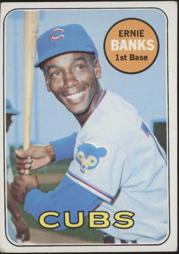 Ernie Banks 1969 Topps #20 Chicago Cubs VG #3