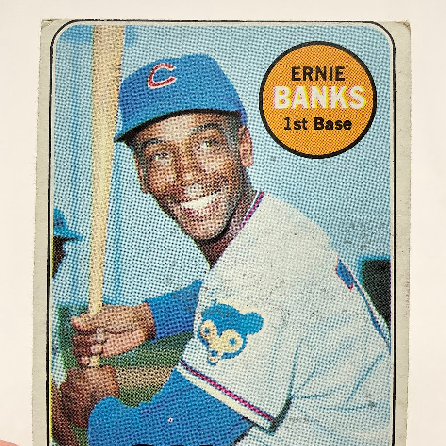 Ernie Banks 1969 Topps #20 Chicago Cubs VG #4