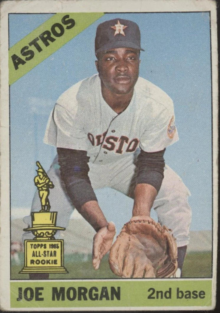 Joe Morgan 1966 Topps #195 Houston Astros PR #2