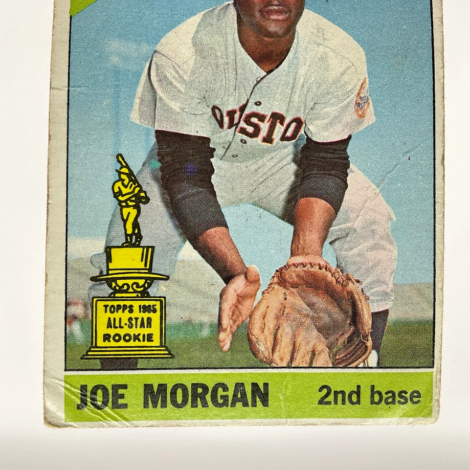 Joe Morgan 1966 Topps #195 Houston Astros PR #2