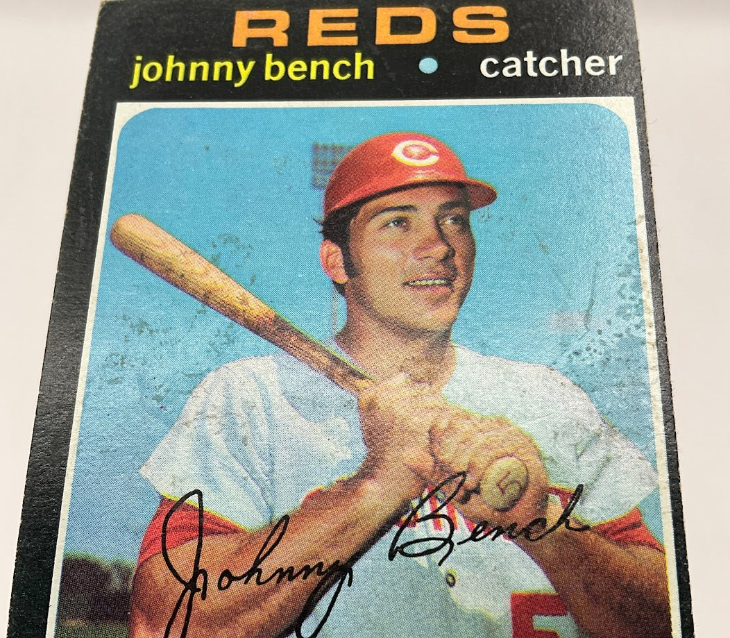 Johnny Bench 1971 Topps #250 Cincinnati Reds VG