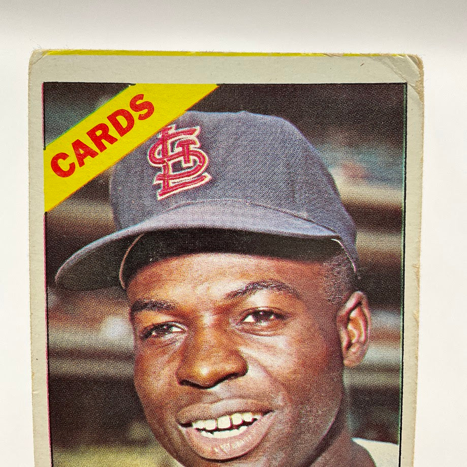 Lou Brock 1966 Topps #125 St. Louis Cardinals GD #1