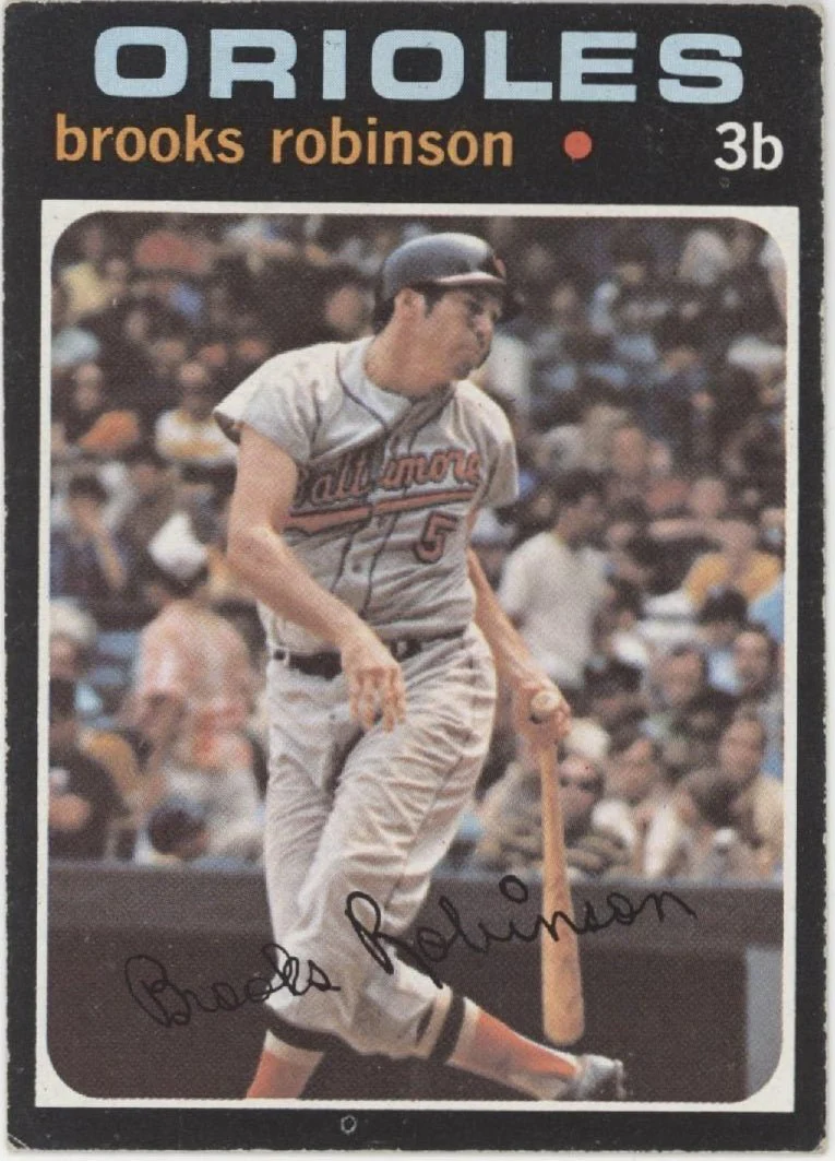 Brooks Robinson 1971 Topps #300 Baltimore Orioles VG #2