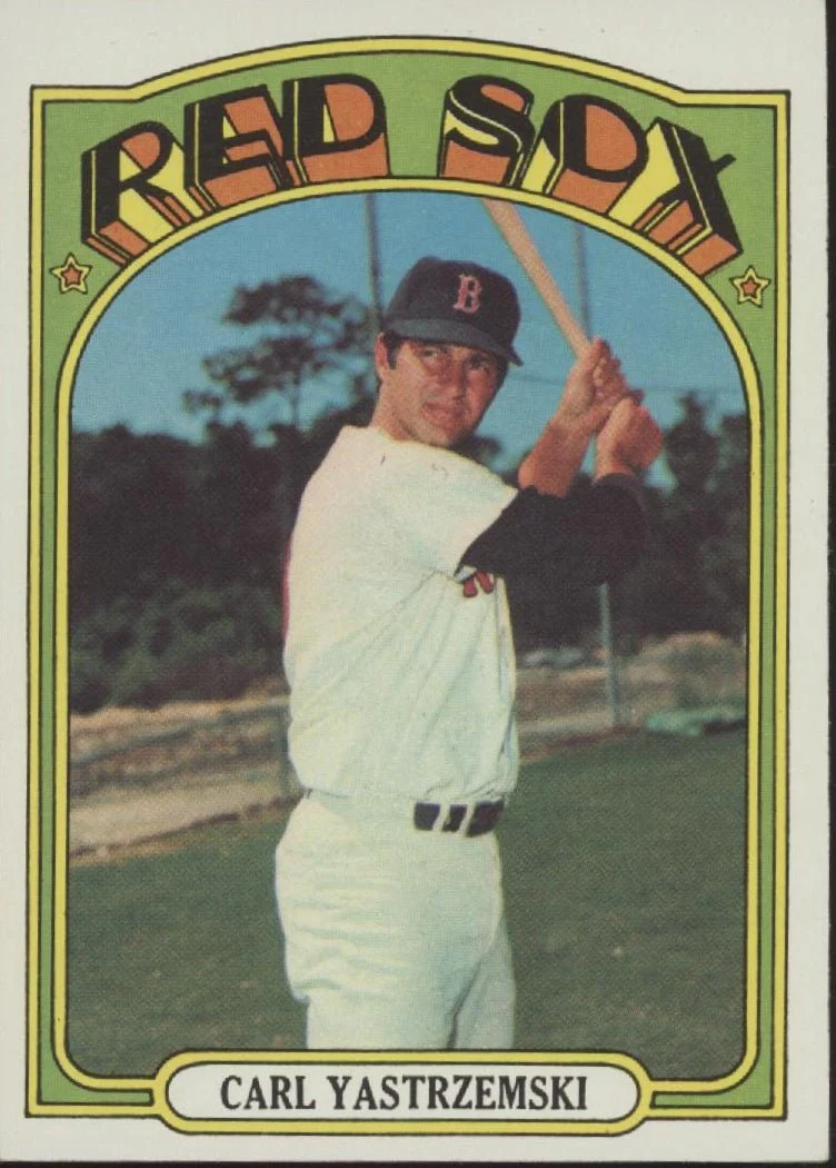 Carl Yastrzemski 1972 Topps #37 Boston Red Sox VG-EX #3