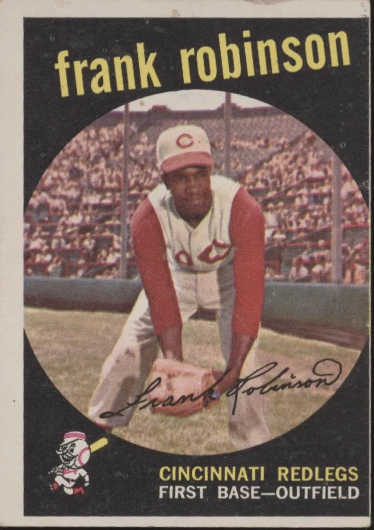 Frank Robinson 1959 Topps #435 Cincinnati Redlegs VG