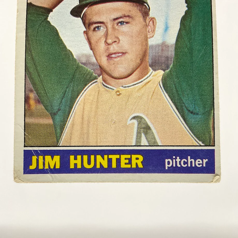 1351-jim-hunter-1966-topps-36-kansas-city-athletics-gd-4.webp Jim Hunter 1966 Topps #36 Kansas City Athletics GD