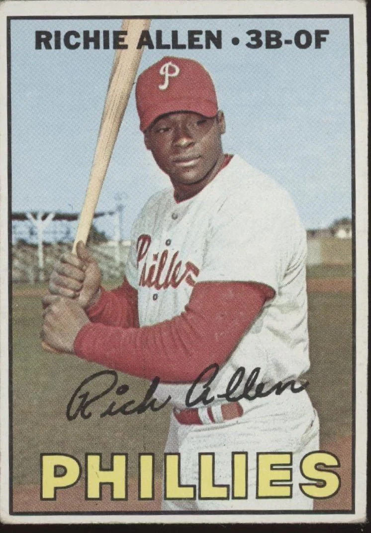 Richie Allen 1967 Topps #450 Philadelphia Phillies VG-EX