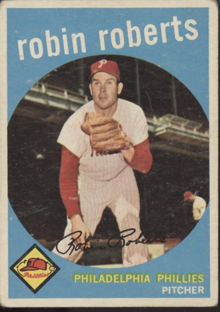 Robin Roberts 1959 Topps #352 Philadelphia Phillies GD
