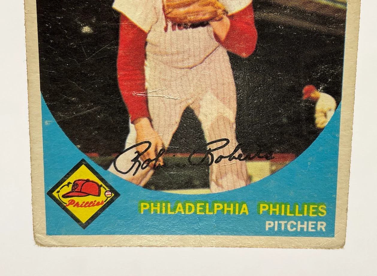 Robin Roberts 1959 Topps #352 Philadelphia Phillies GD